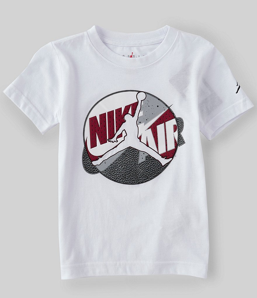 Jordan Little Boys 4-7 Short-Sleeve Jumpman Patched Graphic Tee