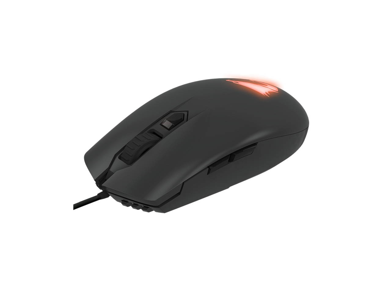 GIGABYTE AORUS RGB 16000 dpi Optical Sensor Fully Programmable and Saved Onboard 16.7M Customizable Lighting Gaming Mouse - GM-AORUS M5