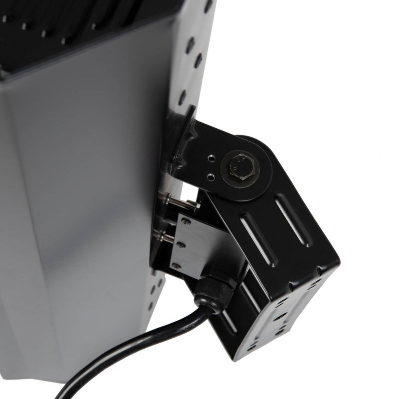 Black Steel Wall Mounted Infrared Patio Heater - Fire Sense