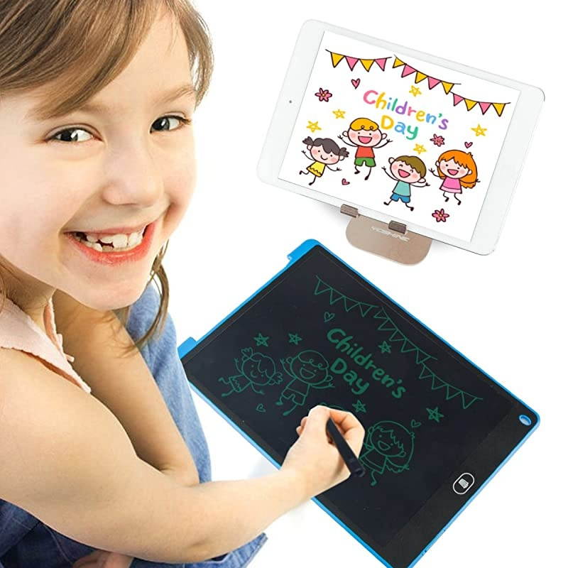 Cell Phone Stand Foldable  Aluminum Phone Holder Phone Stand and Cable Organizer for Charging Desktop Cell Phone Holder Adjustable Phone Stand Dock for iPhone iPad/Mini Samsung Tablets - Gold