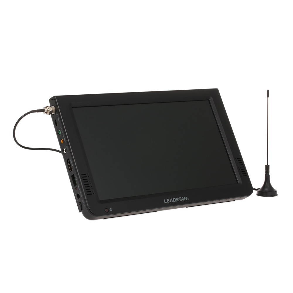 LEADSTAR 10 Inch Portable Digital ATSC TFT HD Screen Freeview LED TV Video Player for Car Caravan Camping Outdoor or Kitchen Support USB SD Card