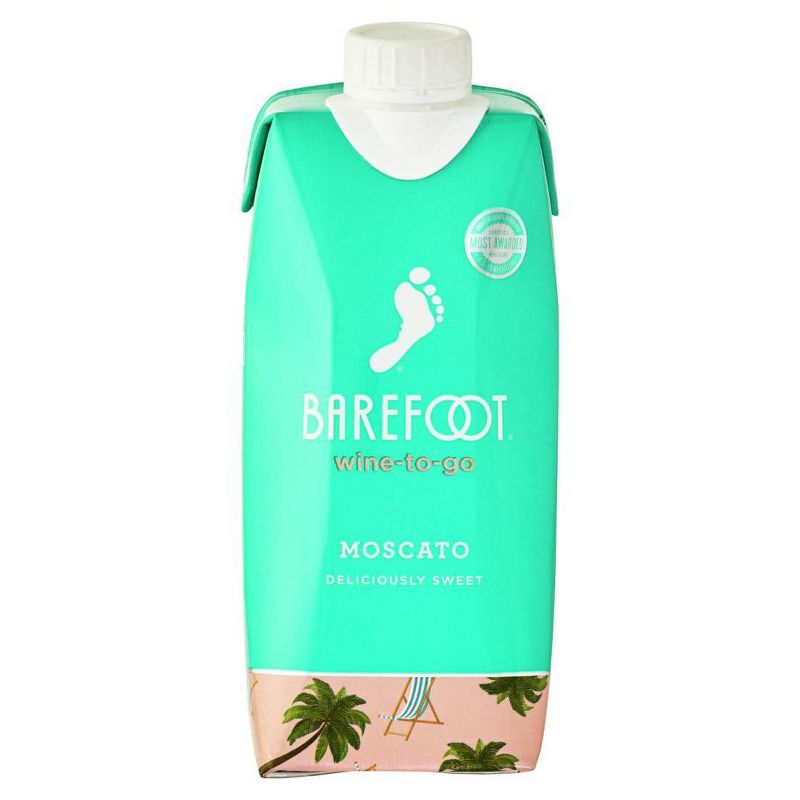 Barefoot Moscato White Wine - 500ml Box