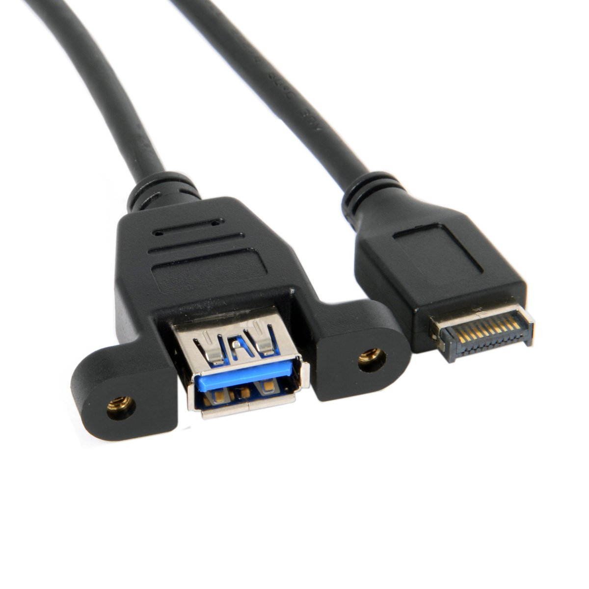 USB 3.1 Front Panel Header to USB 3.0 20Pin Header Extension Cable 20cm for ASUS Motherboard