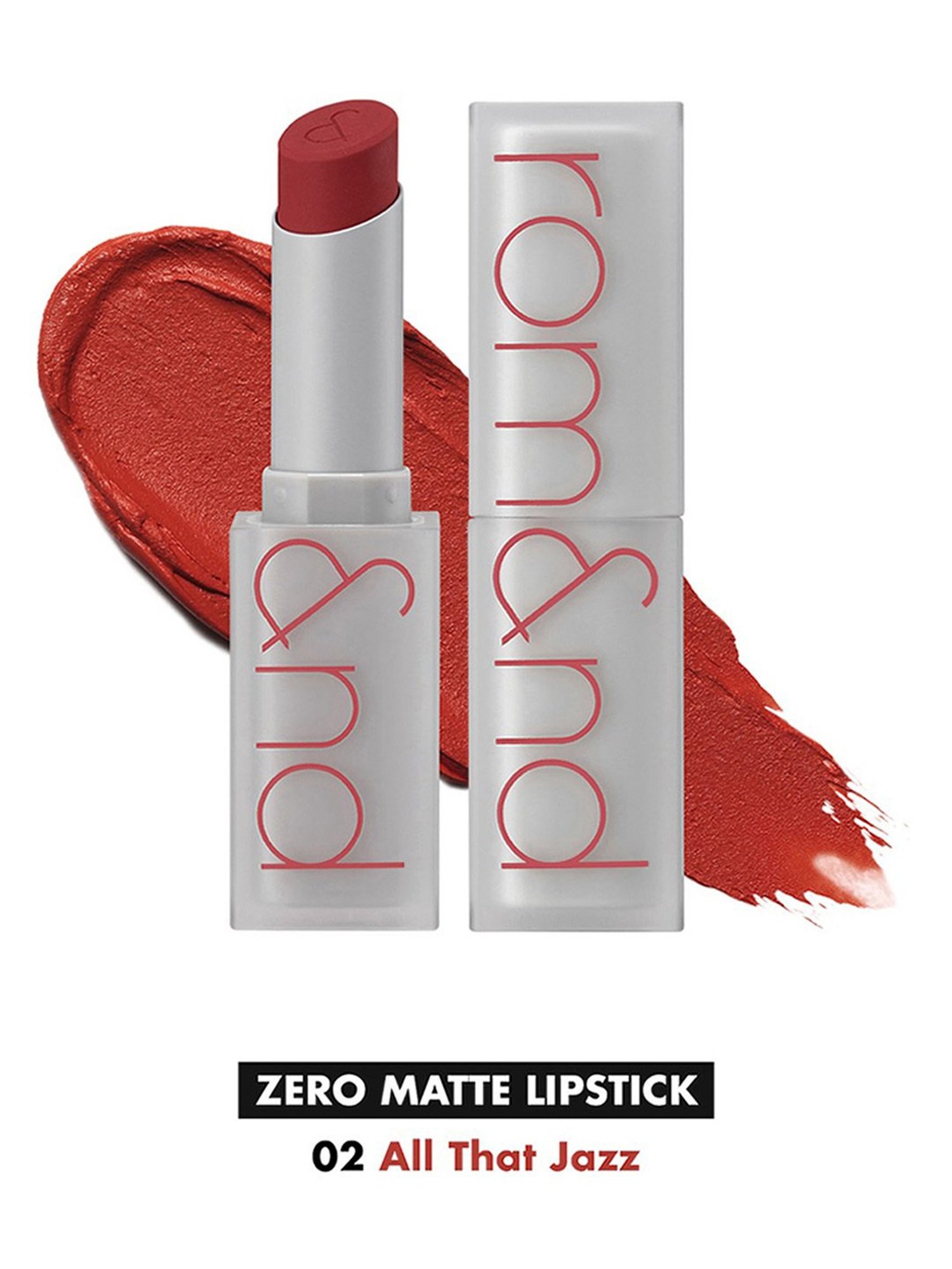 Rom&nd Zero Matte Lipstick 02 All That Jazz - 3 gm