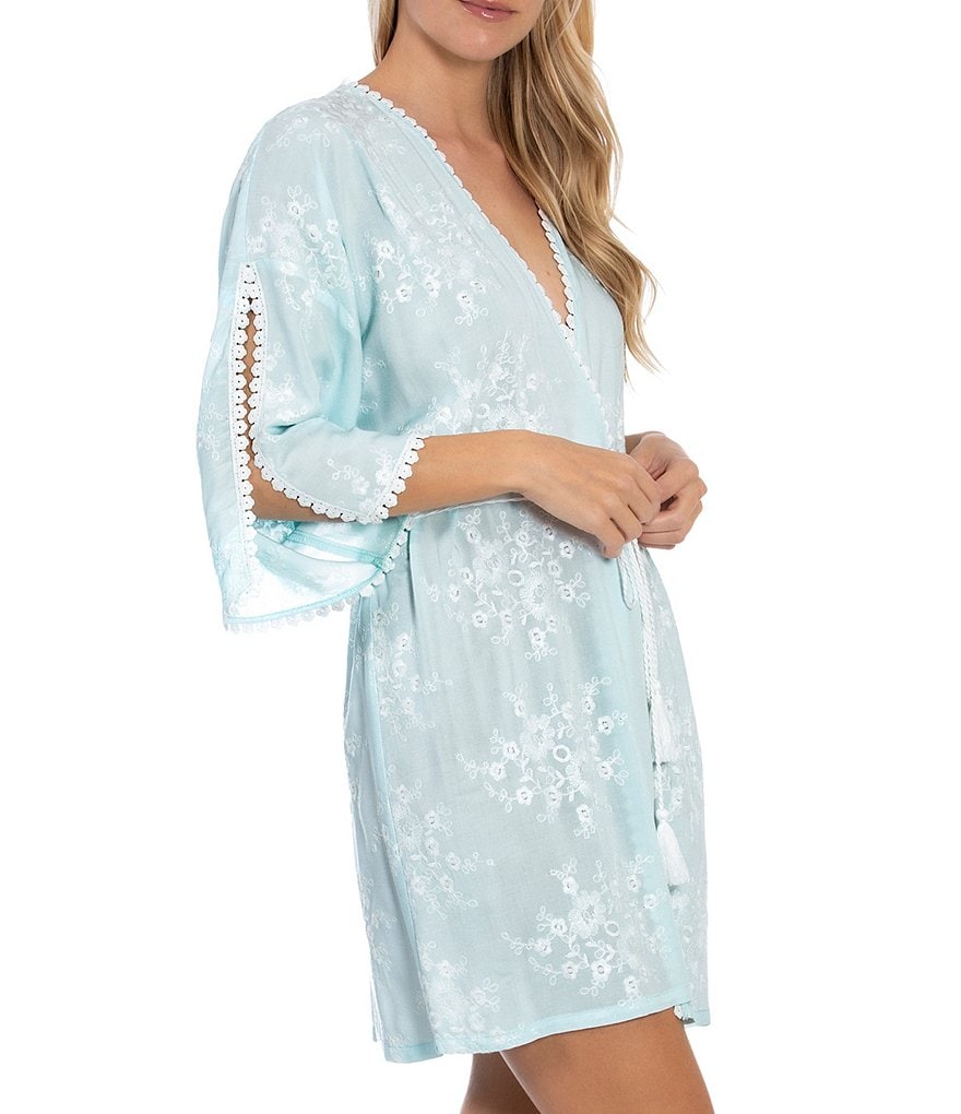 kate spade new york Bridal Charmeuse Robe
