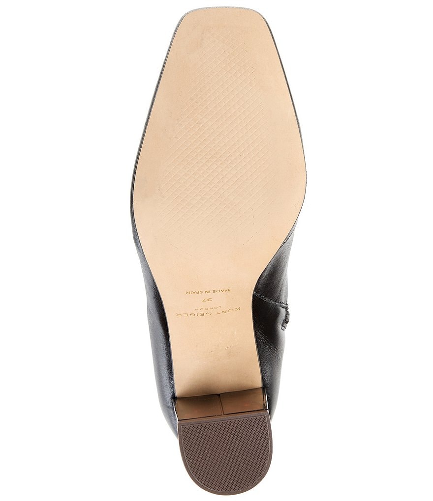 Kurt Geiger London Strut Leather Knee High Boots