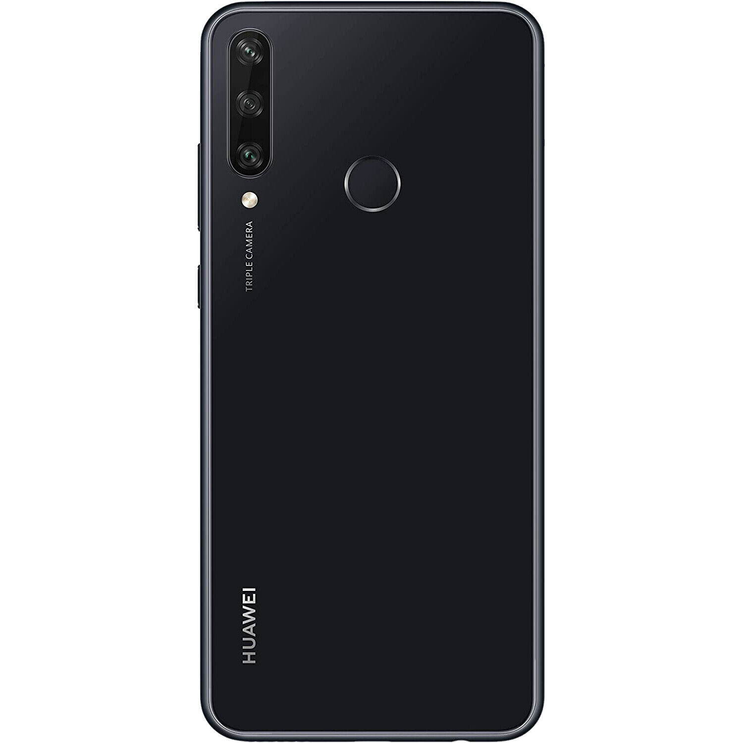 Huawei Y6p Dual-SIM 64GB ROM + 3GB RAM (GSM Only | No CDMA) Factory Unlocked 4G/LTE Smartphone (Midnight Black) - International Version