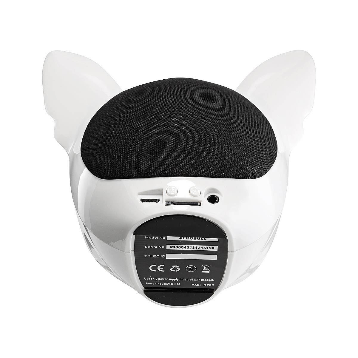 Stereo Sound British Dog Bluetooth speaker  White