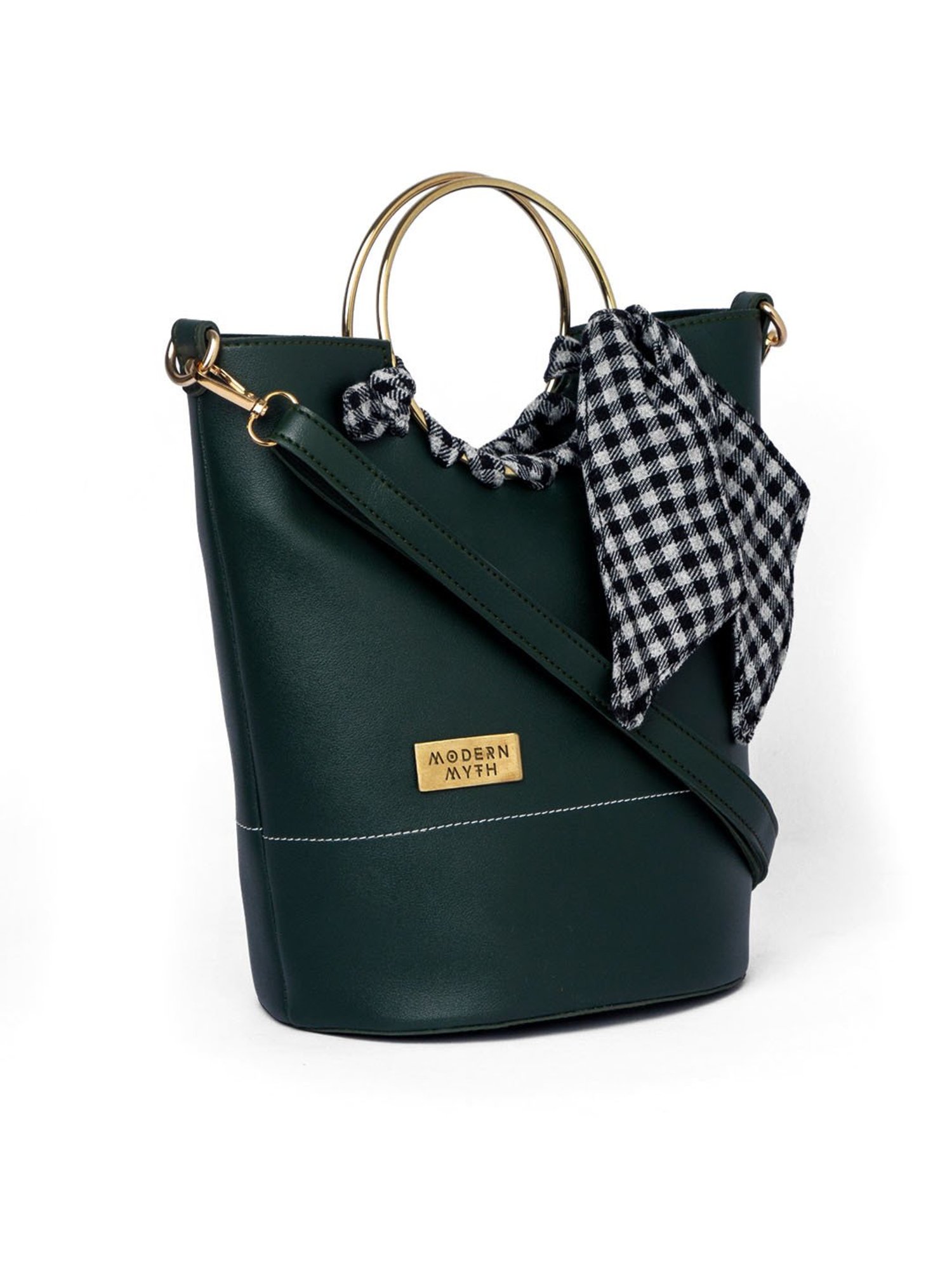 Modern Myth Olive Medium Bucket Handbag