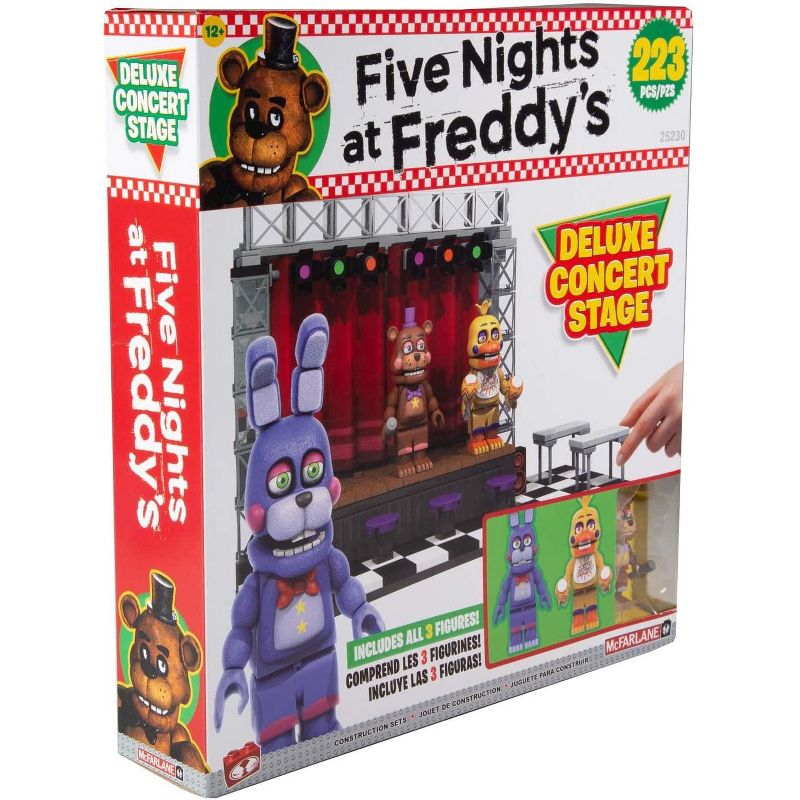 Mcfarlane Toys Five Nights At Freddy's Concert Stage 223 Piece Building Kit