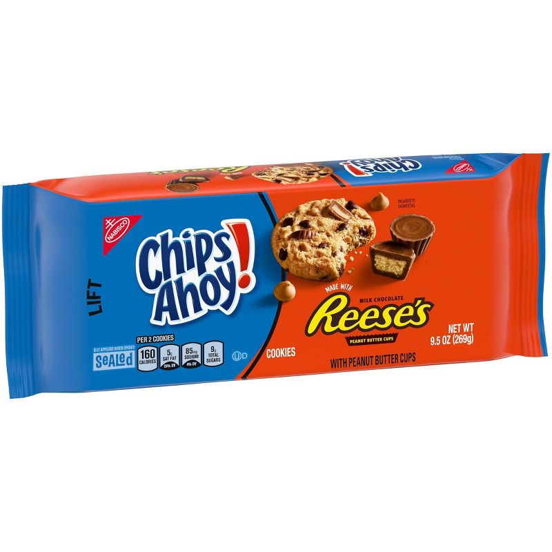 Chips Ahoy! Chocolate Chip and Peanut Butter Cup Cookies - 9.5oz