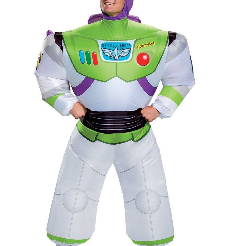 Adult Toy Story Buzz Lightyear Inflatable Halloween Costume One Size