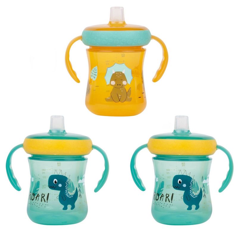 Tommee Tippee 2pk Insulated Straw Toddler Cup - Pink/Mint - 9oz