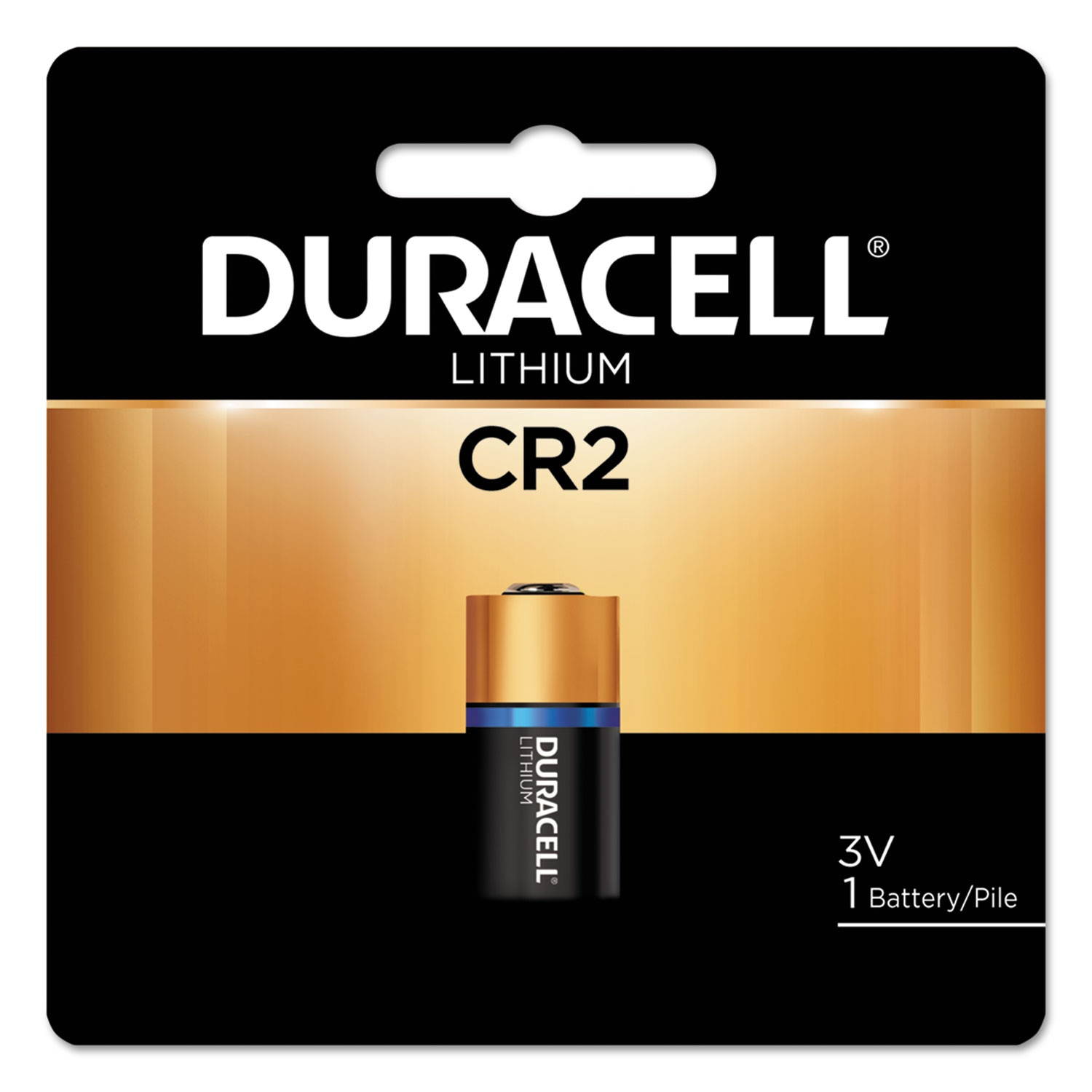 Duracell Specialty High-Power Lithium Battery, Cr2, 3 V DLCR2BPK