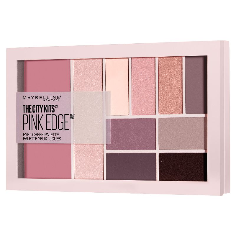 Maybelline The City Kits All-in-One Eye & Cheek Palette Pink Edge- 0.42oz
