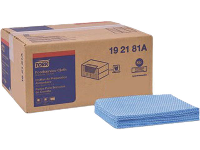 Tork 192181A Tork Foodservice Cleaning Towel, 1/4 Fold