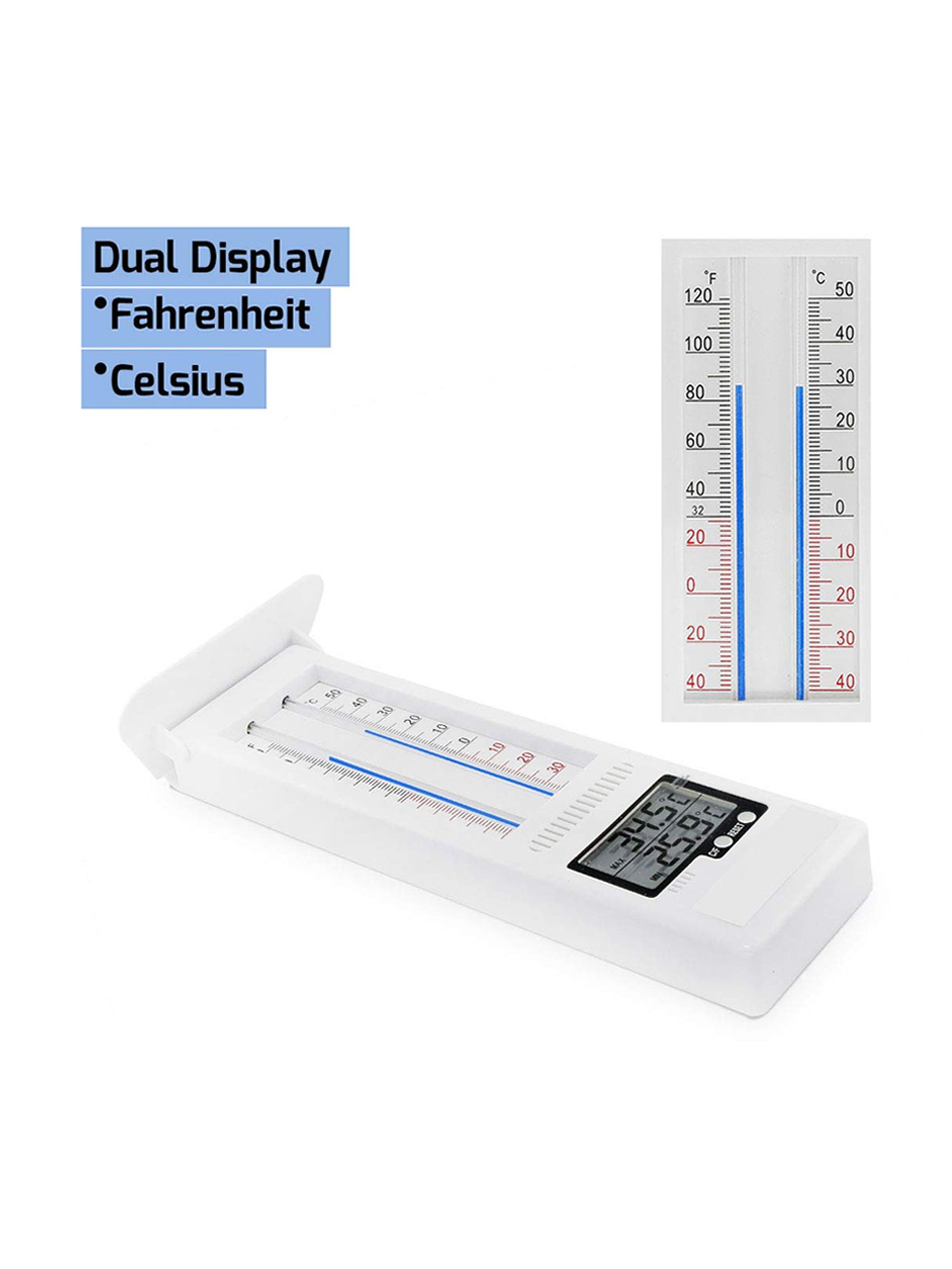 MCP TH-034 Digital Room Maxima Minima Thermometer (White)