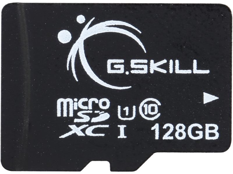 G.Skill 64GB microSDXC UHS-I/U1 Class 10 Memory Card with Adapter (FF-TSDXC64GA-U1)