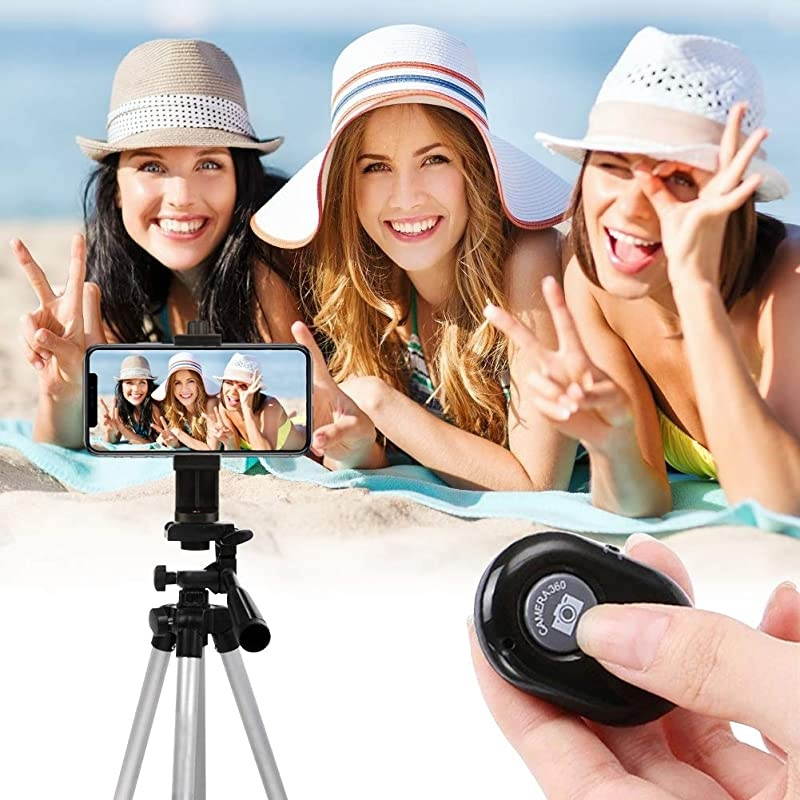 Tripod Mount for iwith Remote 360&deg; Rotation SmartHolder Adapter Clip Compatible with i11 Pro Xs Max XR X 8 7 6 6s Plus Samsung Nexus
