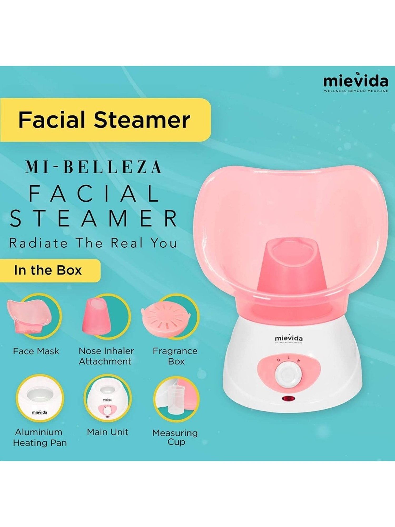 iGRiD IG1614N Compact Compressor Asthma Nebulizer (White)