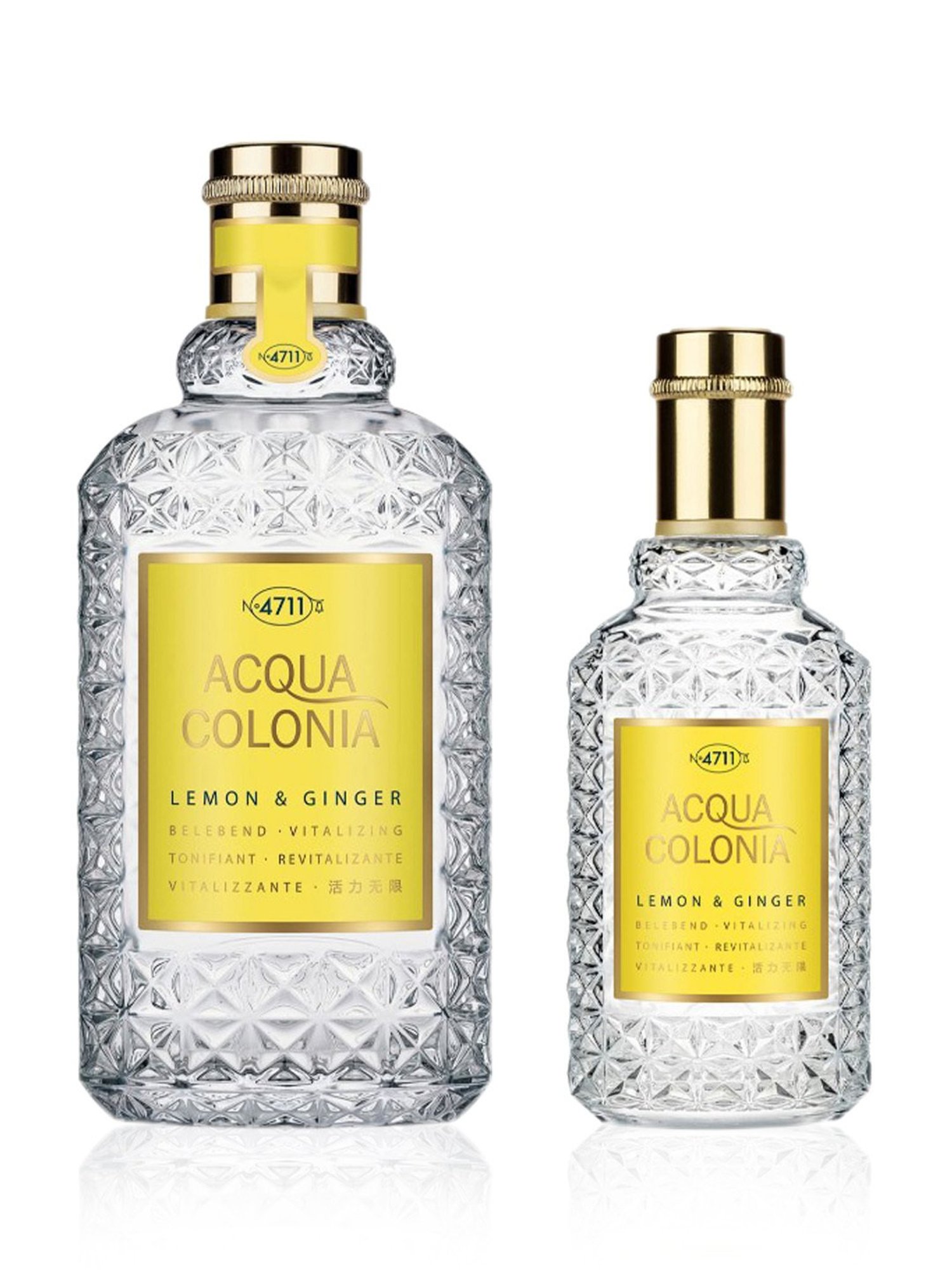 4711 Acqua Colonia Lemon & Ginger Eau de Cologne - Pack of 2