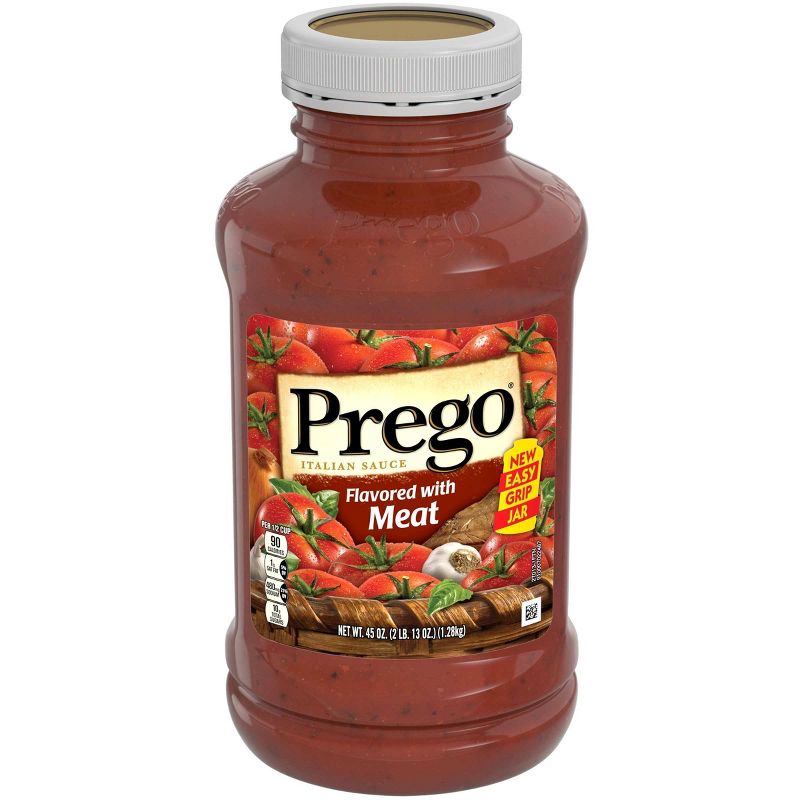 Prego Flavored with Meat Italian Sauce 45oz