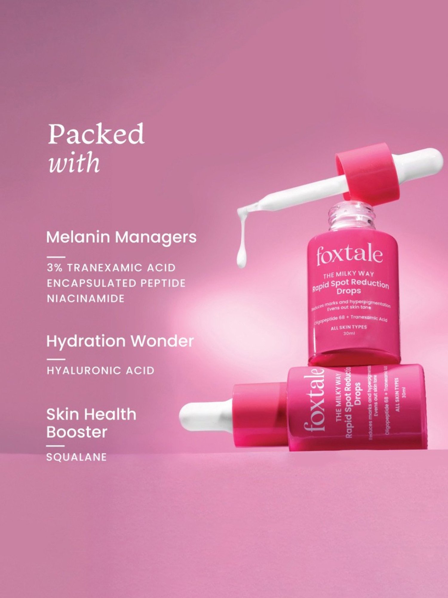 Foxtale The Milky Way Rapid Spot Reduction Drops - 30 ml