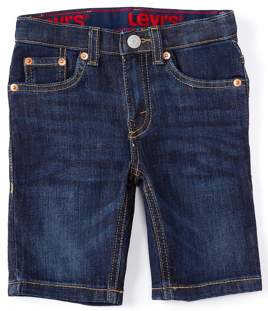 Levi's&reg; Little Boys 2T-7 Slim-Fit Lightweight Performance Denim Shorts