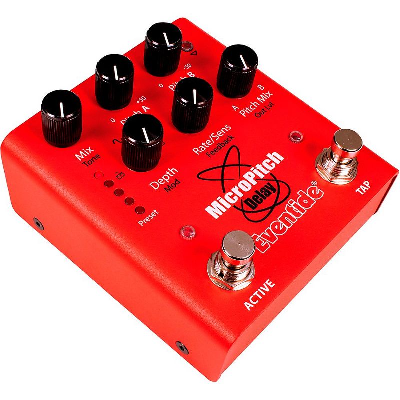Eventide MicroPitch Delay Effects Pedal Red