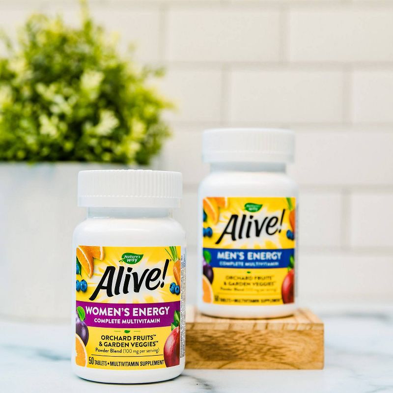Nature's Way Alive! Men's Energy Multivitamin Tablets - 50ct