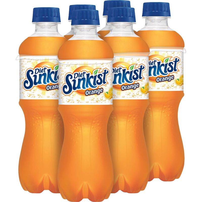 Diet Sunkist Orange Soda - 6pk/16 fl oz Bottles