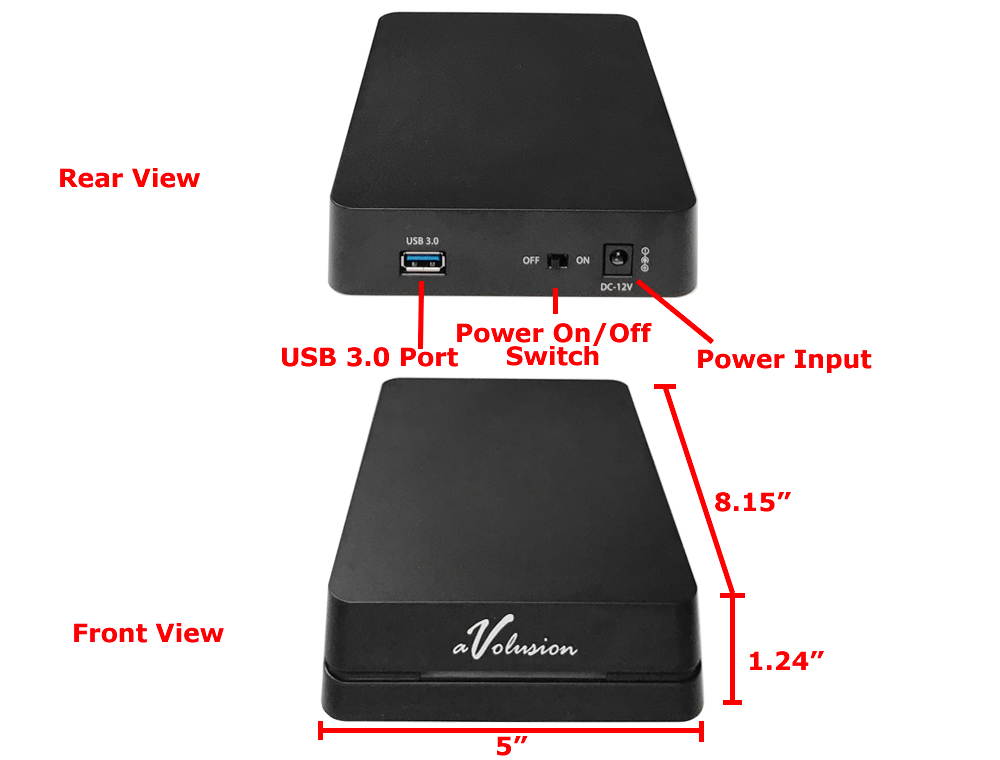 Avolusion HDDGear Pro 6TB (6000GB) 7200RPM 64MB Cache USB 3.0 External Gaming Hard Drive (for Xbox ONE X/S, Pre-Formatted) - 2 Year Warranty