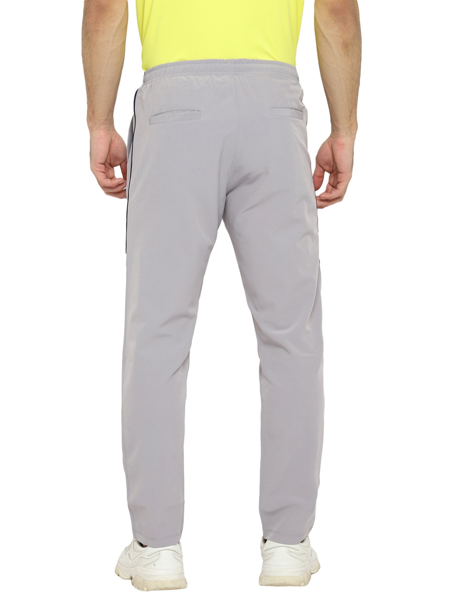 Yuuki Grey Regular Fit Trackpants