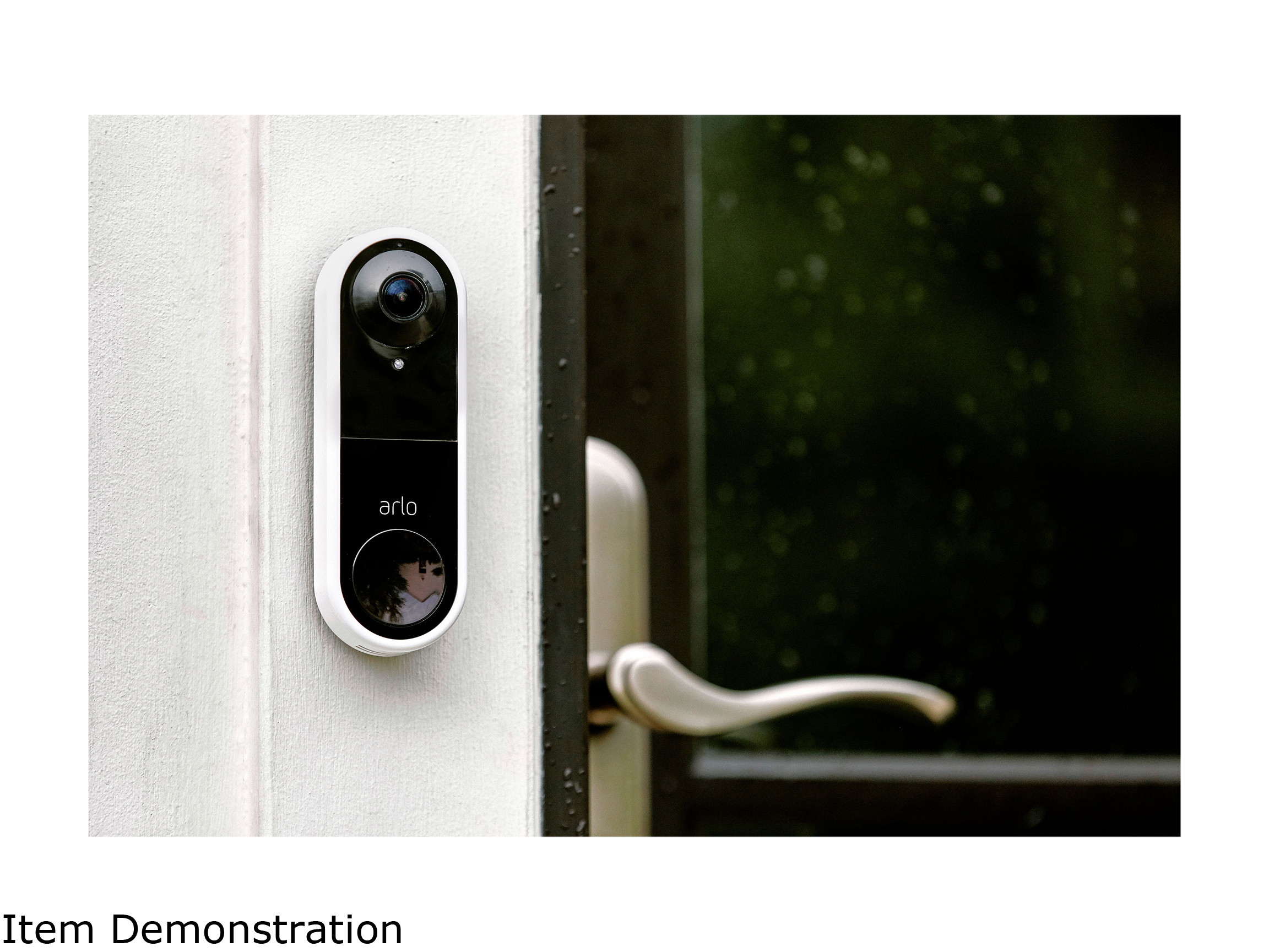 Arlo Smart Video Doorbell 180&deg; Viewing Angle Built-in Siren (Wired Power)