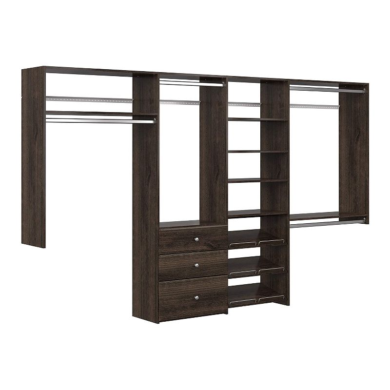 Home Basics Storage Closet with Shelving