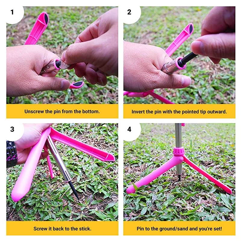 Selfie Stick Tripod with Detachable Wireless Remote Shutter for iPhone & Android: 360&deg; Rotating Phone Holder, Extendable Stick & Reversible Pin, Perfect for TikTok