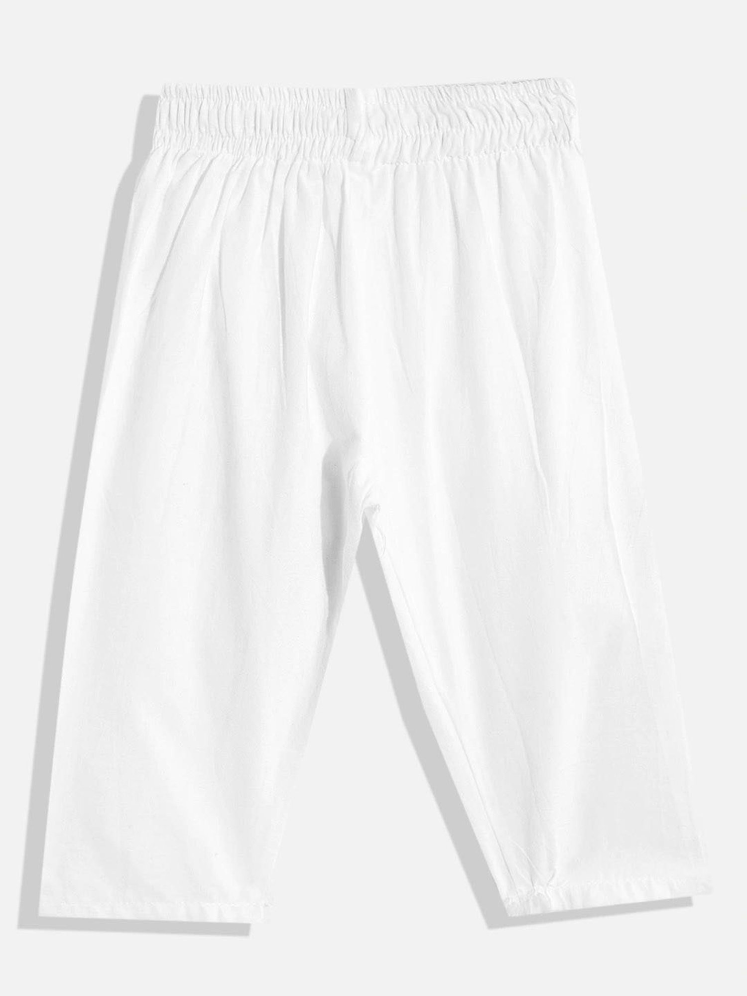 READIPRINT FASHIONS Kids Green & White Printed Full Sleeves Kurta With Pyjamas