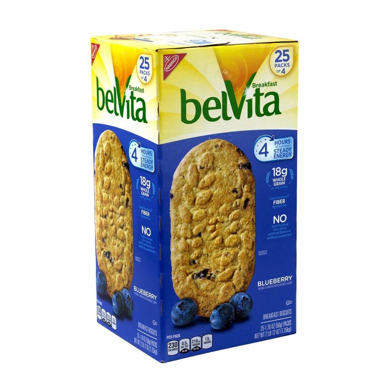 belVita Blueberry Breakfast Biscuits - 20ct