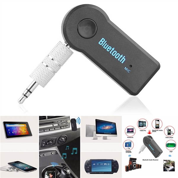 Hands-Free Bluetooth 4.1 Wireless Stereo Audio Music Car Adapter Receiver