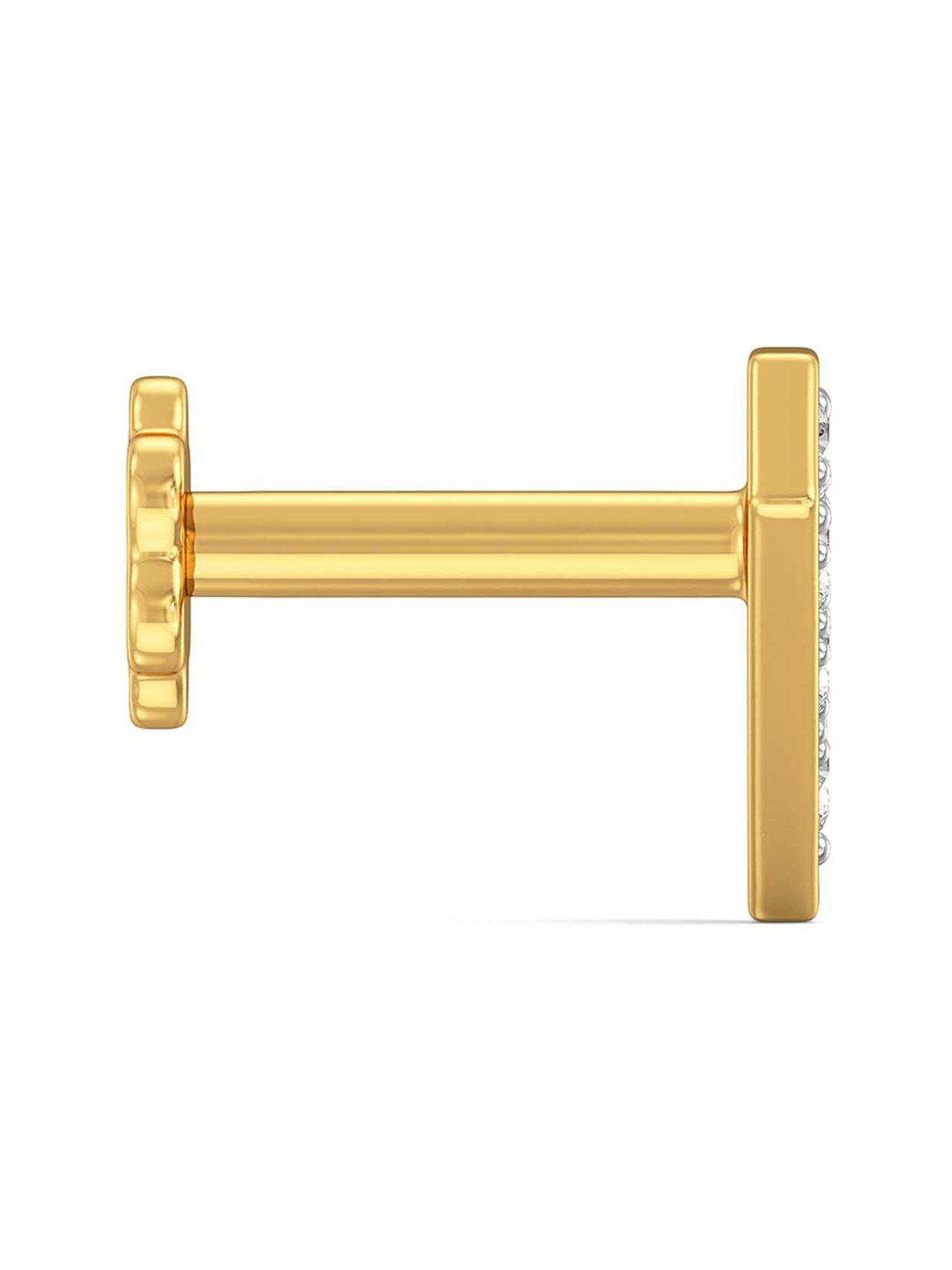 Joyalukkas 18k Gold & Diamond Nosepin