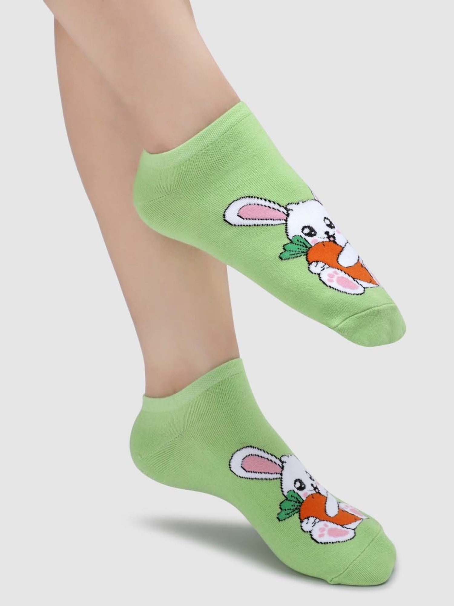 NEXT2SKIN Blue & Yellow Cotton Sneaker Socks - Pack Of 3