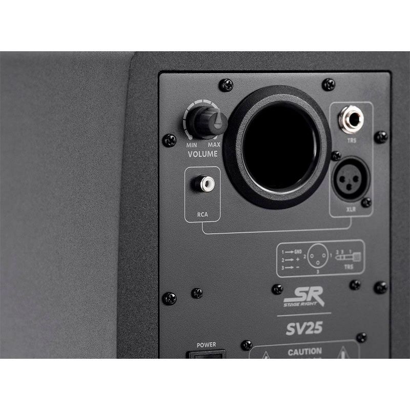 Monoprice SSW-10 Powered Slim 10 Inch Subwoofer - Black | 150 Watt, Low Profile, Powerful Amp, Low pass