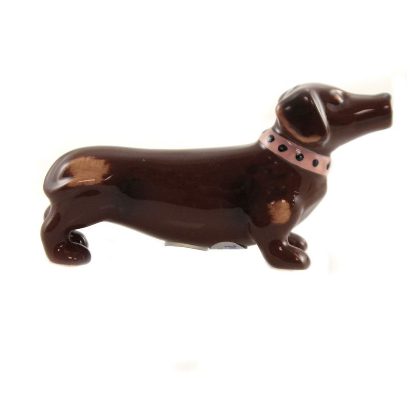 Tabletop 2.25" A Long Love Affair Magnetic Dachshund Pacific Trading  -  Salt And Pepper Shaker Sets