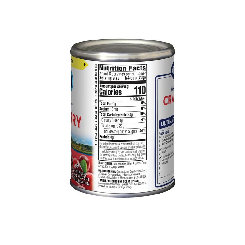 Ocean Spray Whole Berry Cranberry Sauce - 14oz