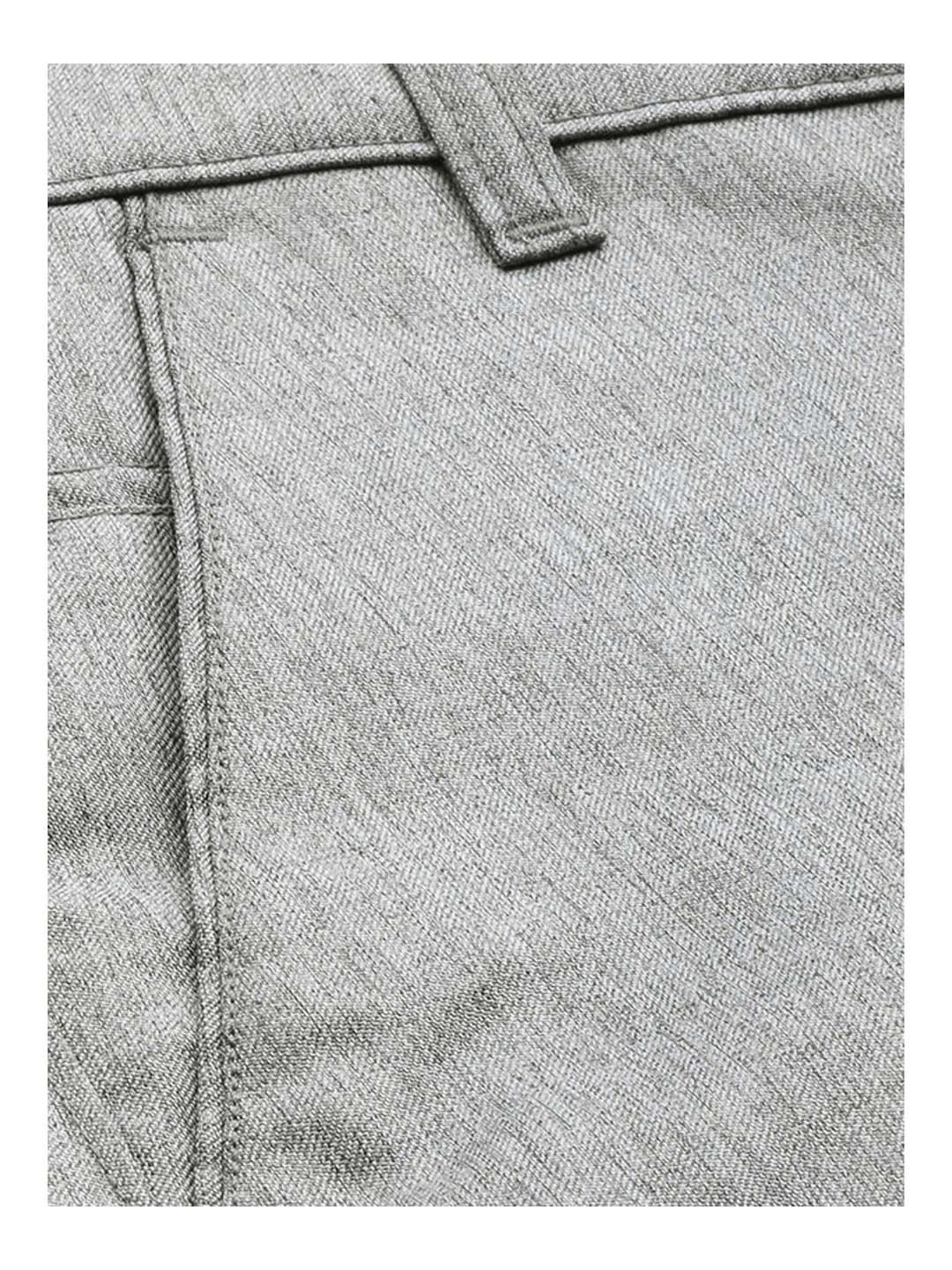Sojanya Grey Regular Slim Fit Trousers