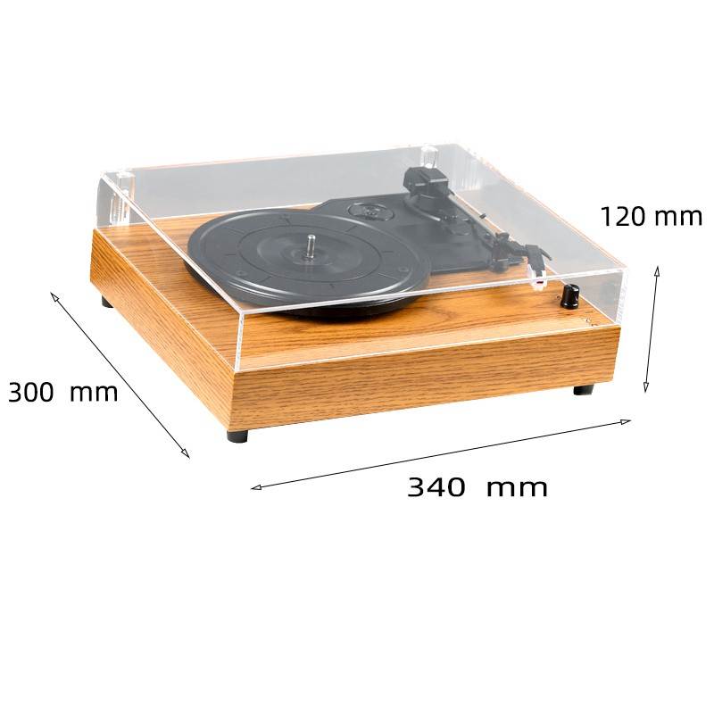 Desk Statics Vinyl Record Player, 3 Speed Turntable Bluetooth Record Player with 2 Built in Stereo Speakers,Suppo