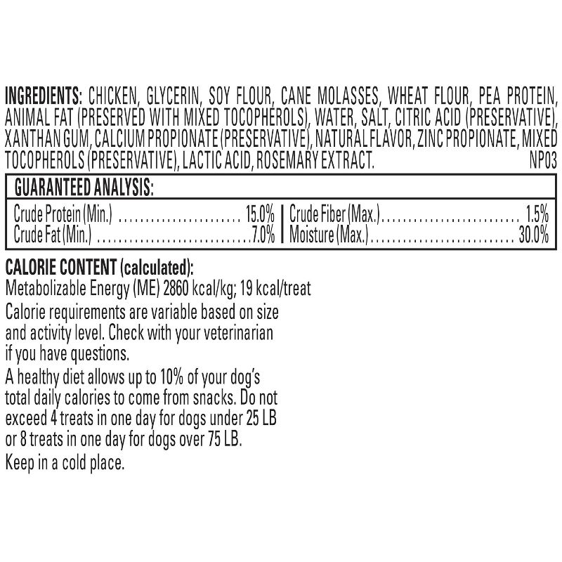 MilkBone Dog Treats Bone Pill Pouches Chicken Flavor 6oz