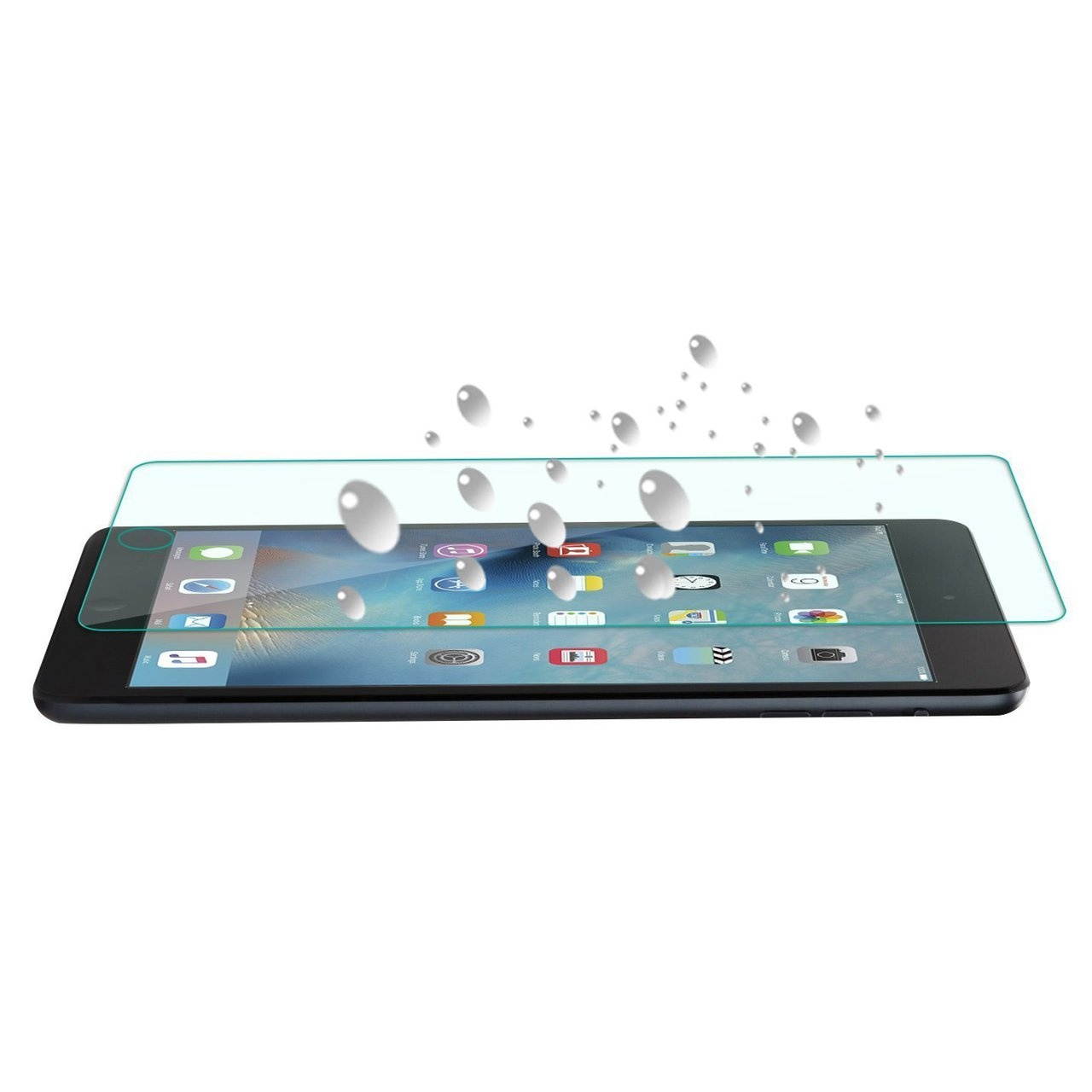Premium Round Edge Tempered Glass Screen Protector for iPad Mini 5th Generation / iPad Mini 4