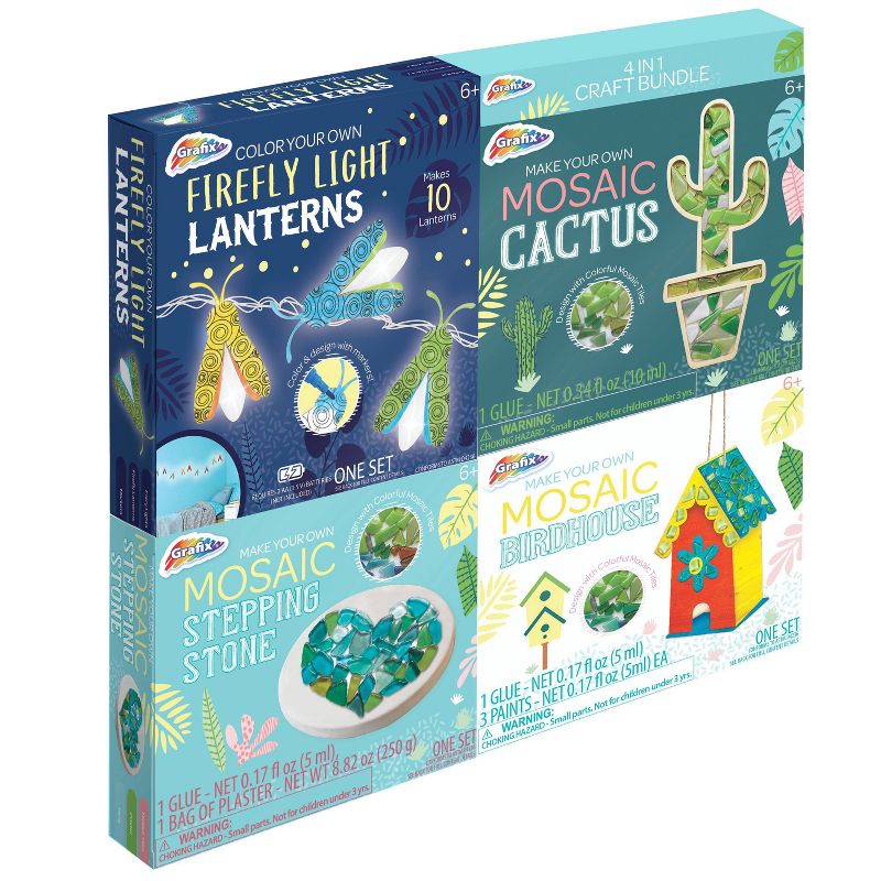 Grafix 4ct Kids' Garden Craft Kit