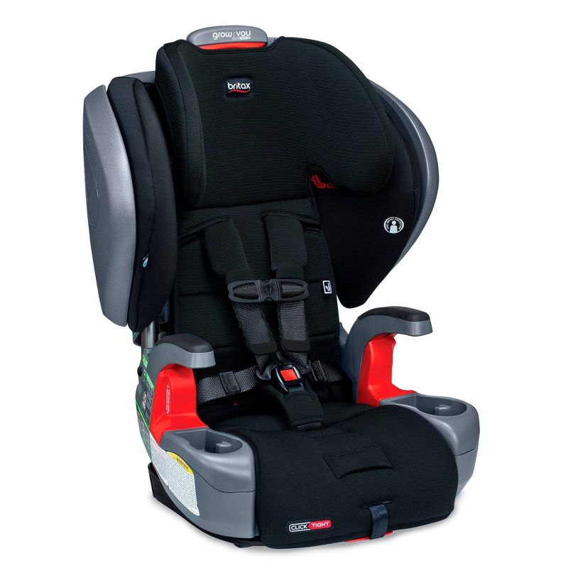 Britax Grow With You ClickTight Plus Harness-2-Booster SafeWash - Jet Black